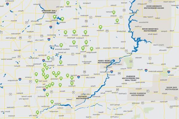 Map image of Perkins Consortium